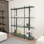 Hanah Home Estantería Moss Verde y Negro